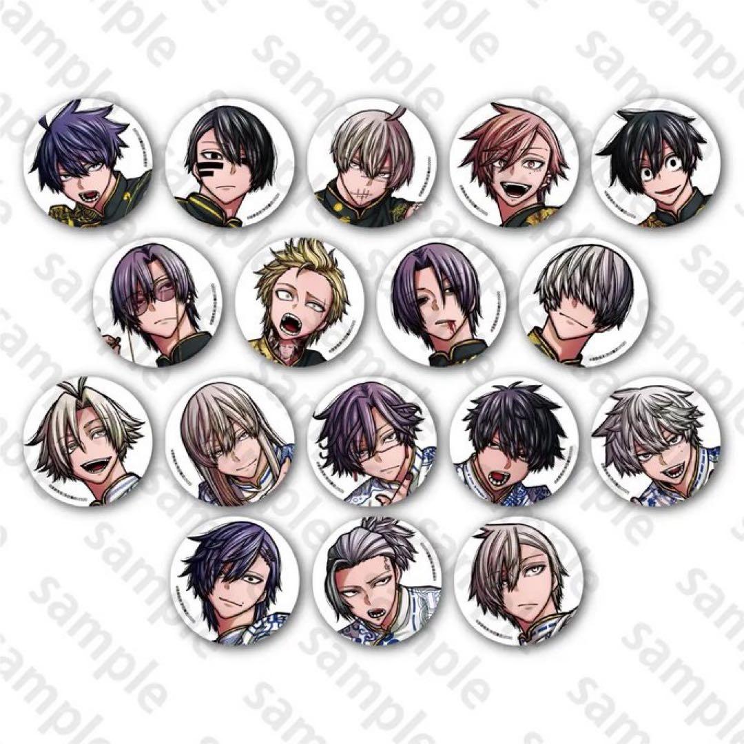 秋田書店 コミケ C107 桃源暗鬼 トレーディング缶バッジ 未開封 20点