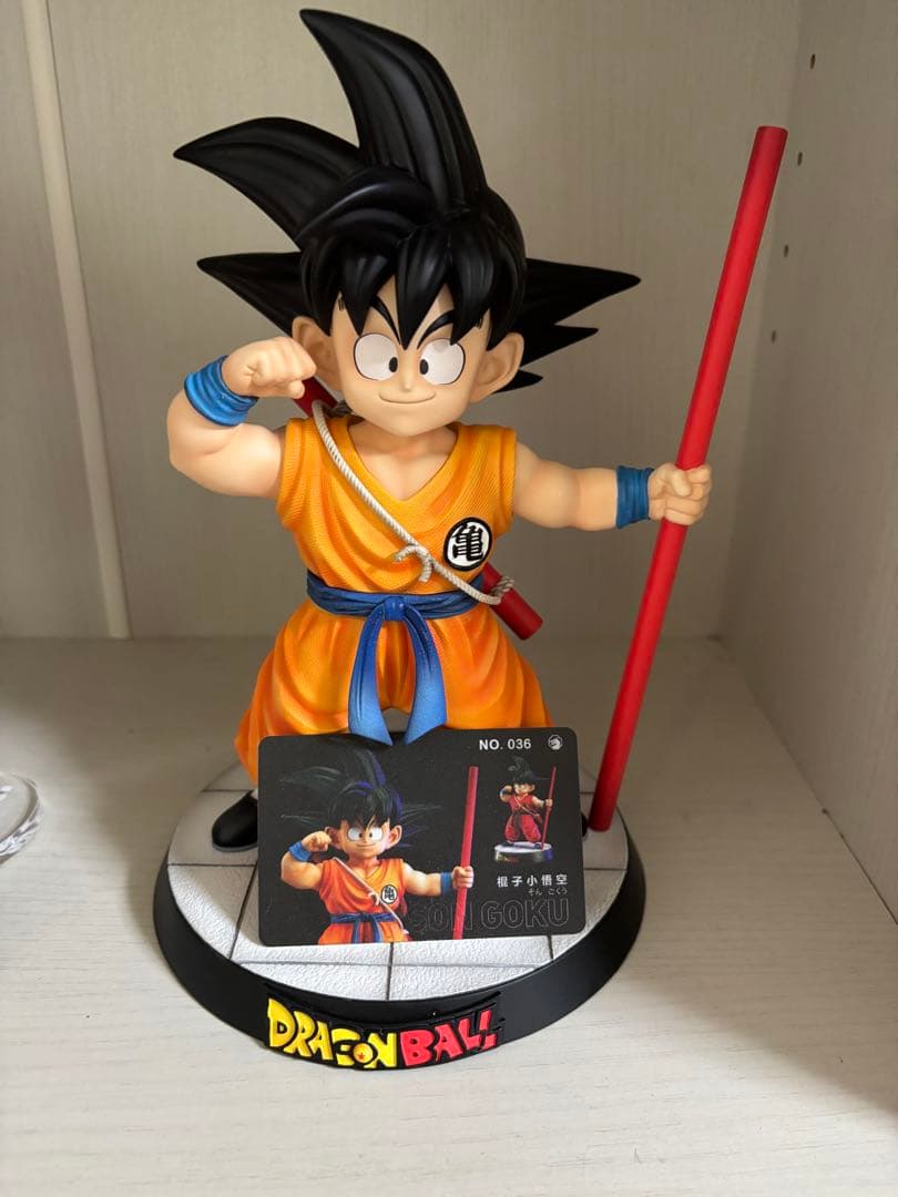 マ*)様 【格安】 少年 幼年期 孫悟空 ガレージキット スタチュー 原作色ve