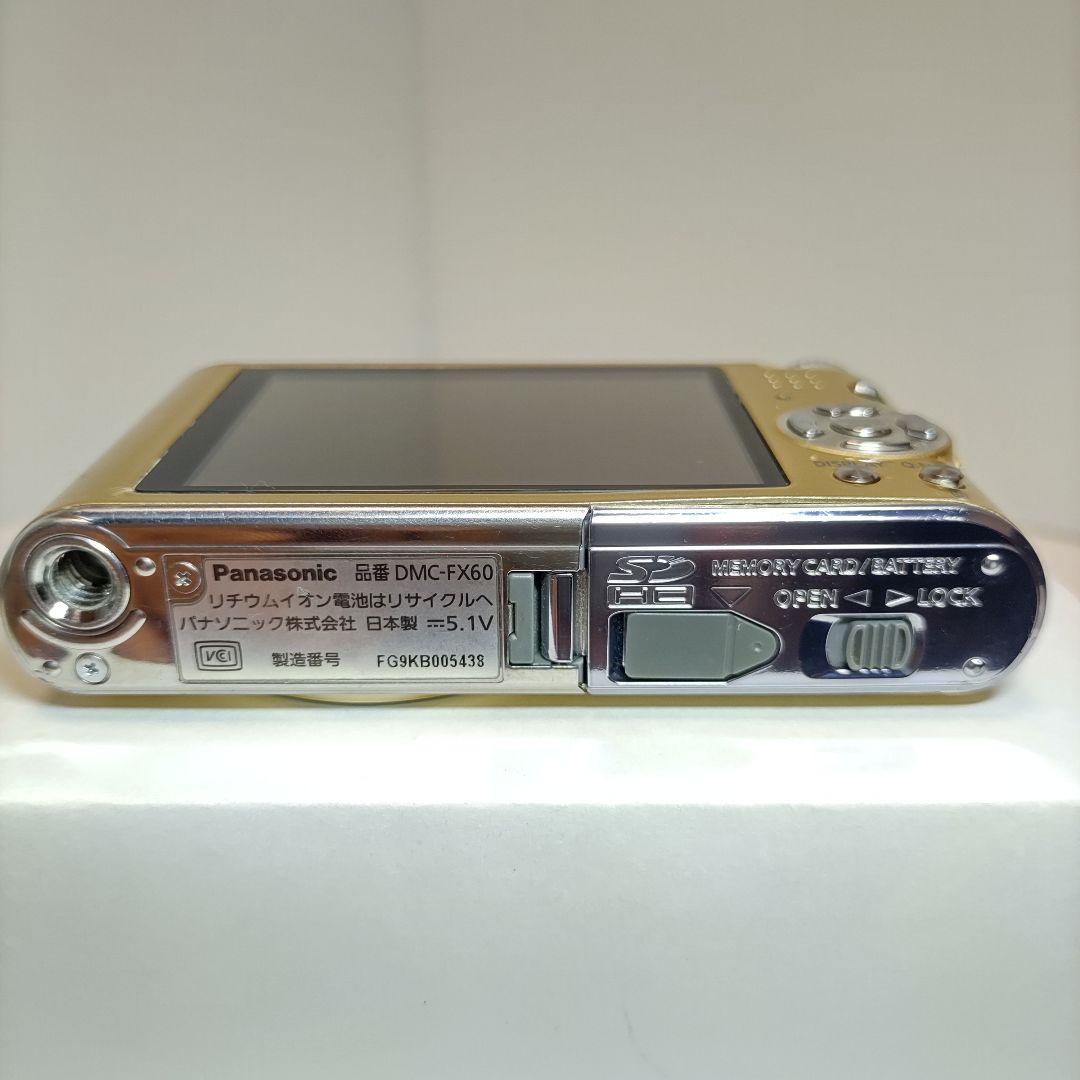 動作確認済み】パナソニック LUMIX DMC-FX60 オールドコンデジ