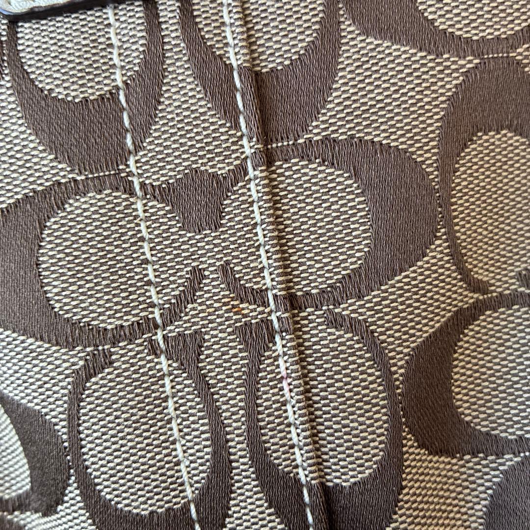 COACH コーチ　シグネチャー柄ソーホーワンショルダーバッグ（型番10602）