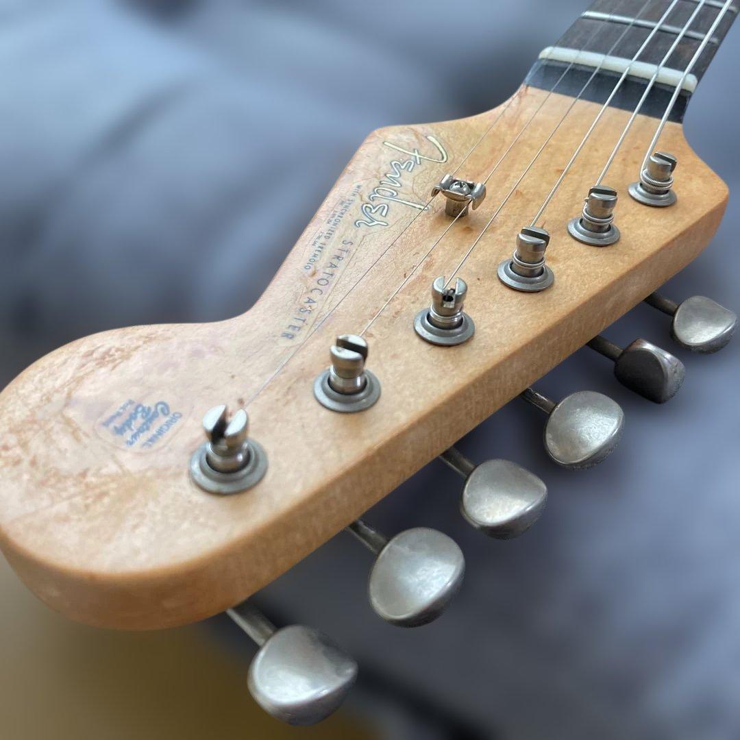 ヴィンテージブロンド・アッシュボディ 自作ストラトキャスター