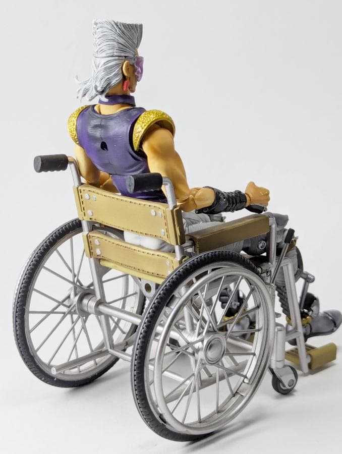 超像可動 第5部 ポルナレフ 車椅子 ＆ シルバーチャリオッツ