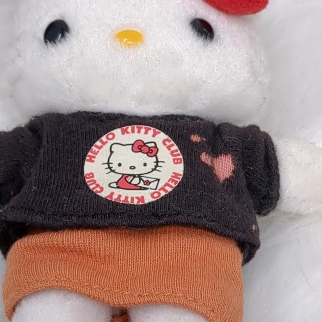 【超希少✨激レアグッズ】サンリオレトロ ハローキティクラブ✨ぬいぐるみマスコット