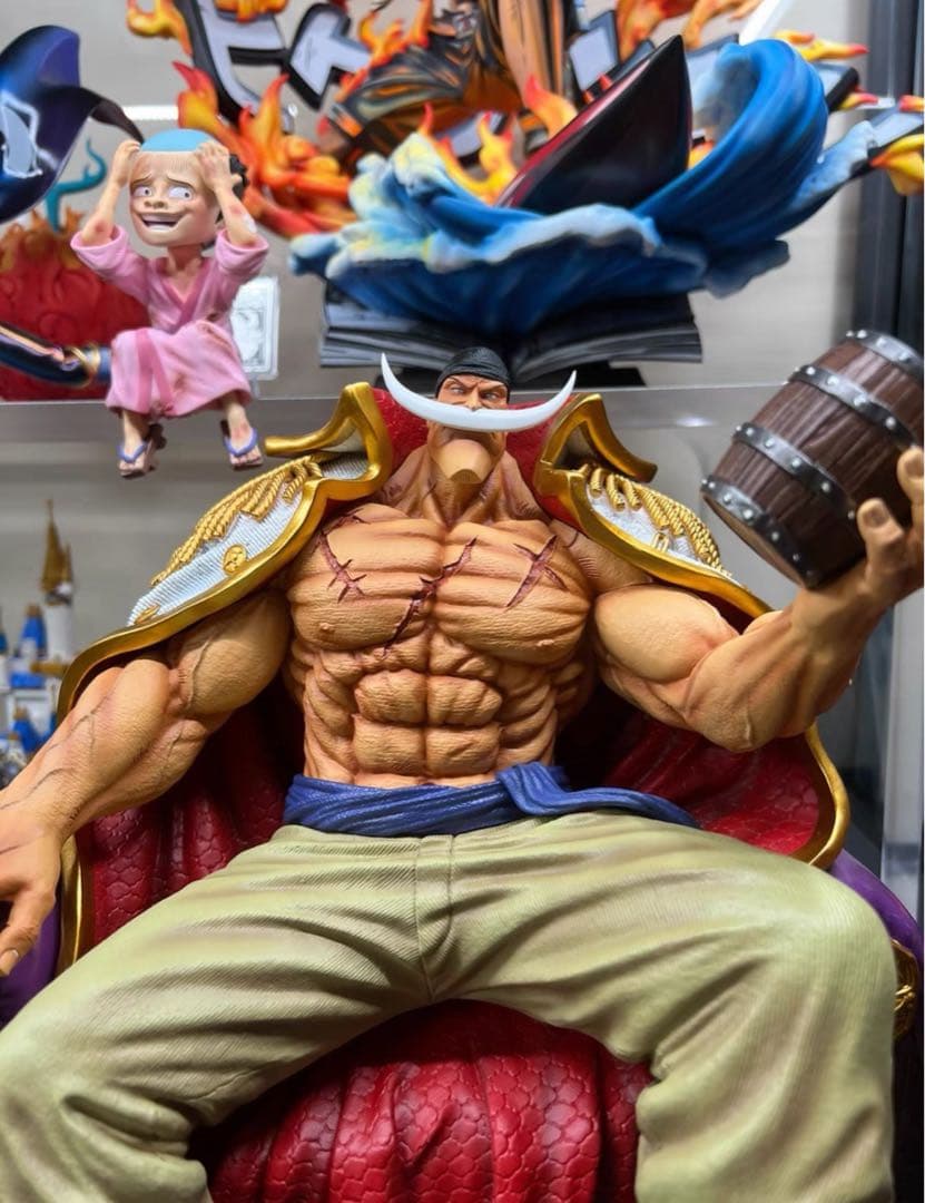 ONE PIECE  白ひげ  ガレージキット ガレキ スタチュー②①