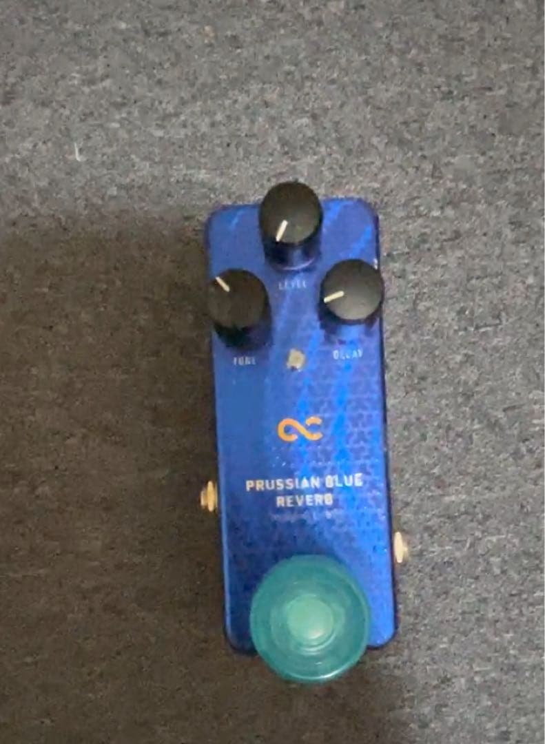 PRUSSIAN BLUE REVERB ギターエフェクター One Control - PRUSSIAN BLUE REVERB | リバーブ ギター エフェクター