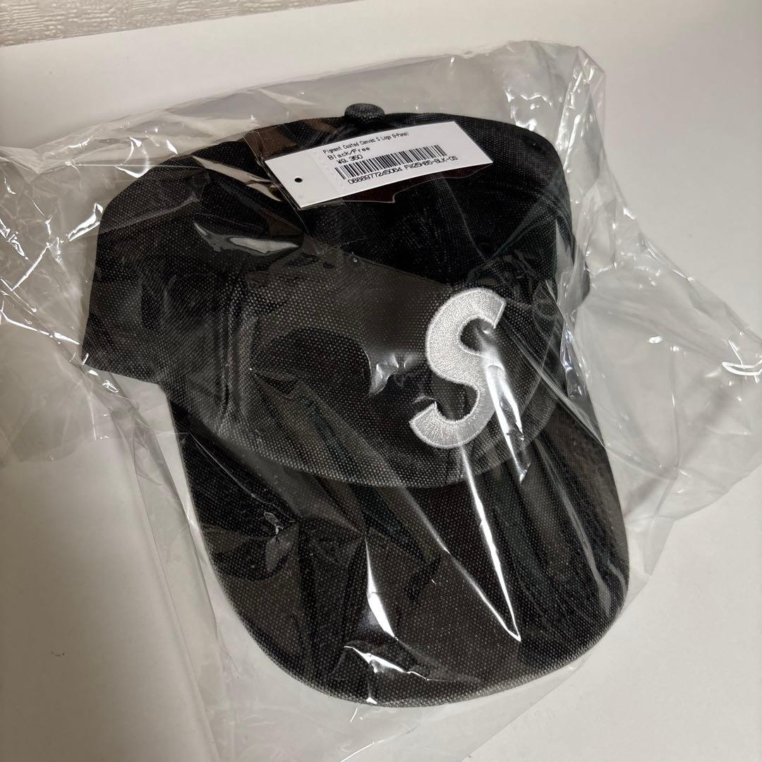 新品‼️Supreme Pigment Coated Canvas S Logo