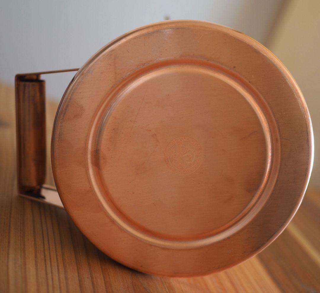 【未使用品】ファイヤーサイド/グランマーコッパーケトル小(12113)旧ロゴ