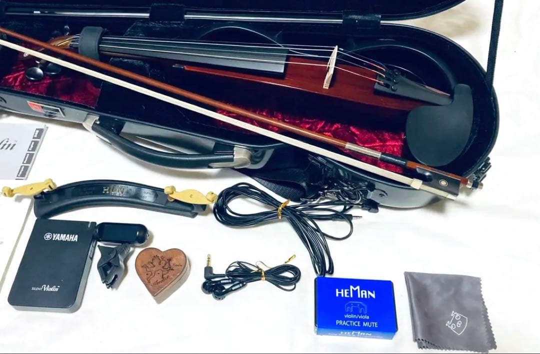 総額16万 超美品 YAMAHA サイレントバイオリン YSV104 セット