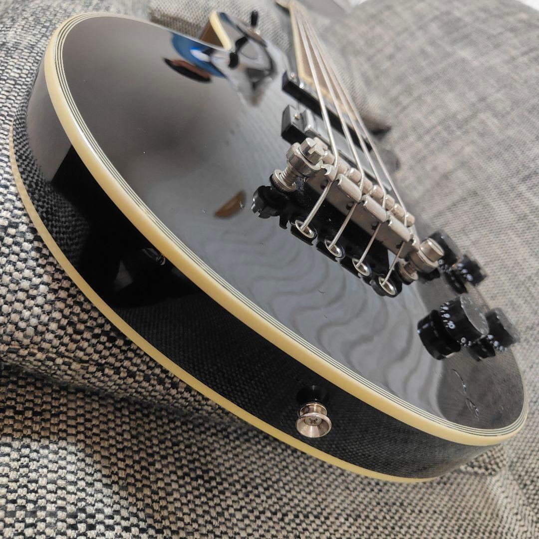 Burny LPB-65 レスポールカスタム ベース ブラック バーニー