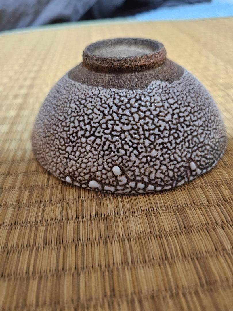 文平造 青花 五客 青い花の茶碗5個セット 中国 磁州窯 青花 5.5寸碗