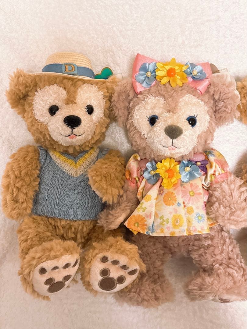 ダッフィー & シェリーメイ SSぬいぐるみ 4体セット スプリングヴォヤッジ