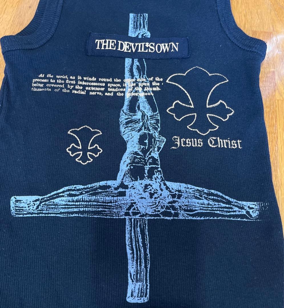 ☆レア品☆HYDE DEVIL'S OWN ブランド 十字架 黒タンク ラルク - メルカリ