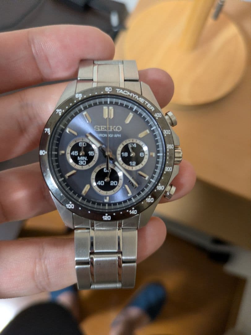 セイコー セレクション クオーツクロノグラフ(横三ツ目) SBTR027