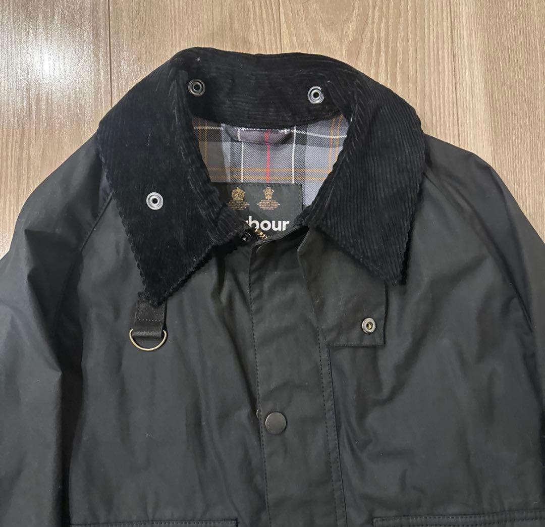 Barbour SPEY WAX JACKET ブラック　Lサイズ