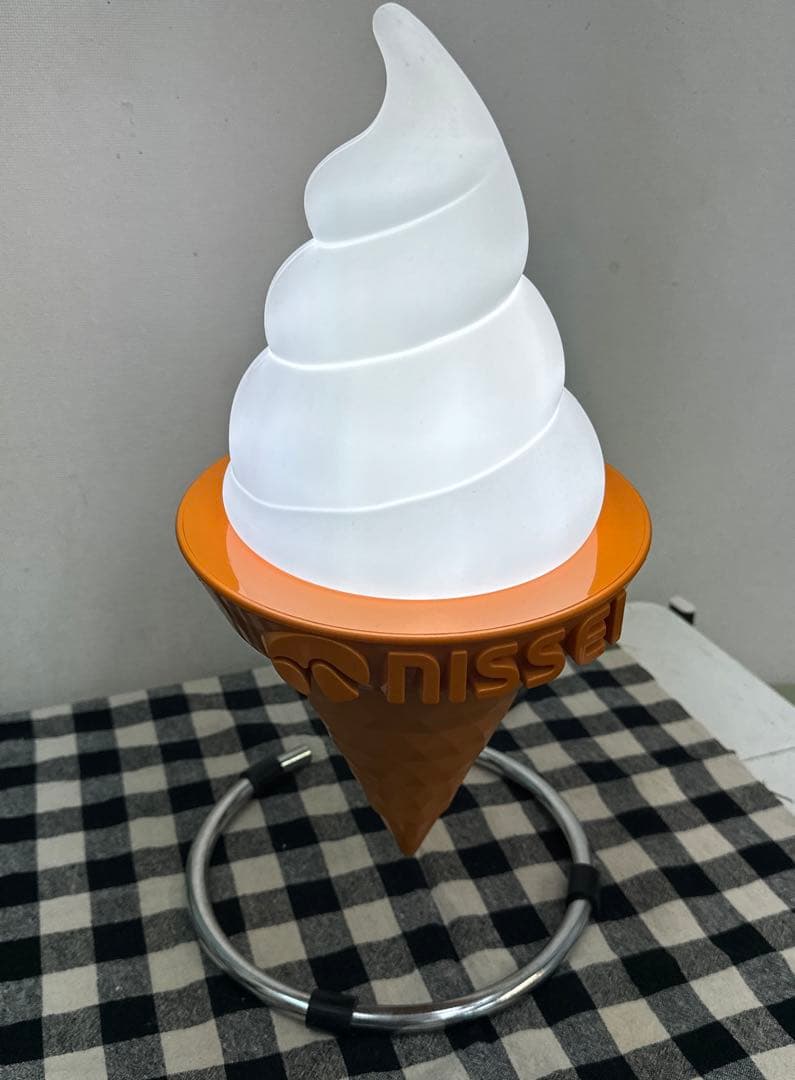 NISSEI ソフトクリーム型ライト ニッセイ 店舗用品 NISSEI ソフト