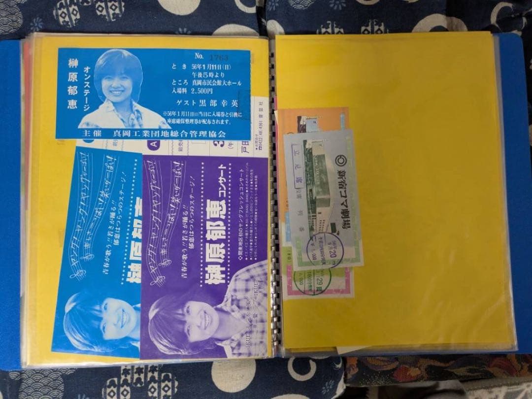 【貴重】榊原郁恵　パンフレット　グッズ　ブロマイド