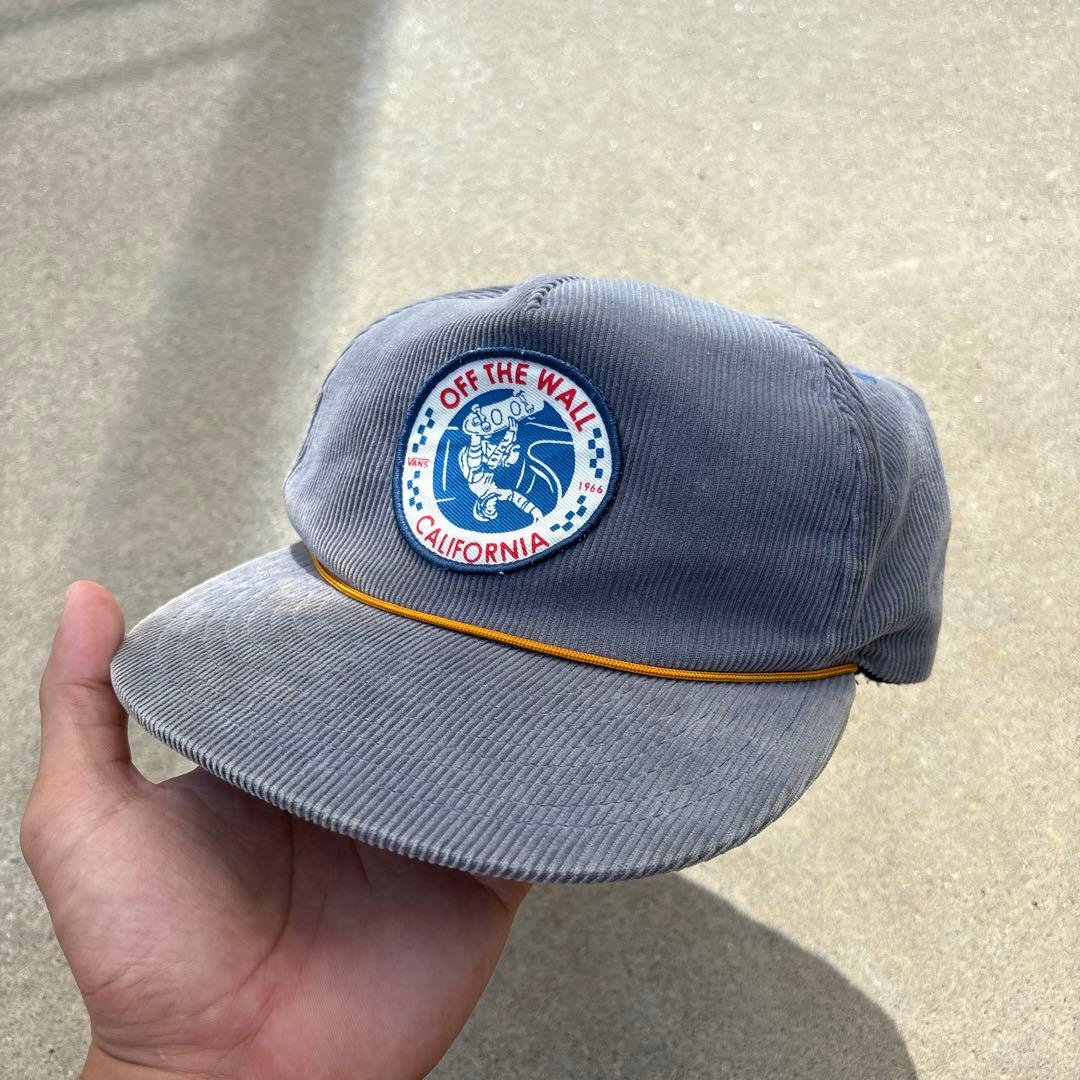 激レア 90s 00s vans キャップ コーデュロイキャップ