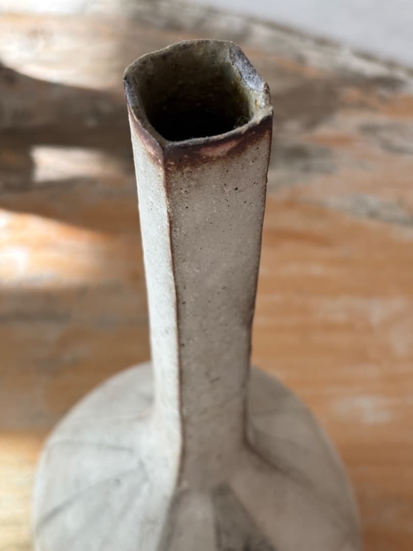 菊地勝 Masaru Kikuchi 花瓶 花入 陶芸作品