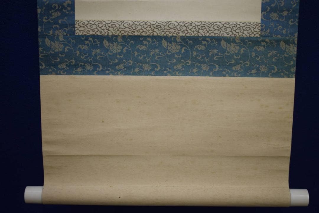 不詳/作者不詳/桜花雀図/布袋屋掛軸HK-12