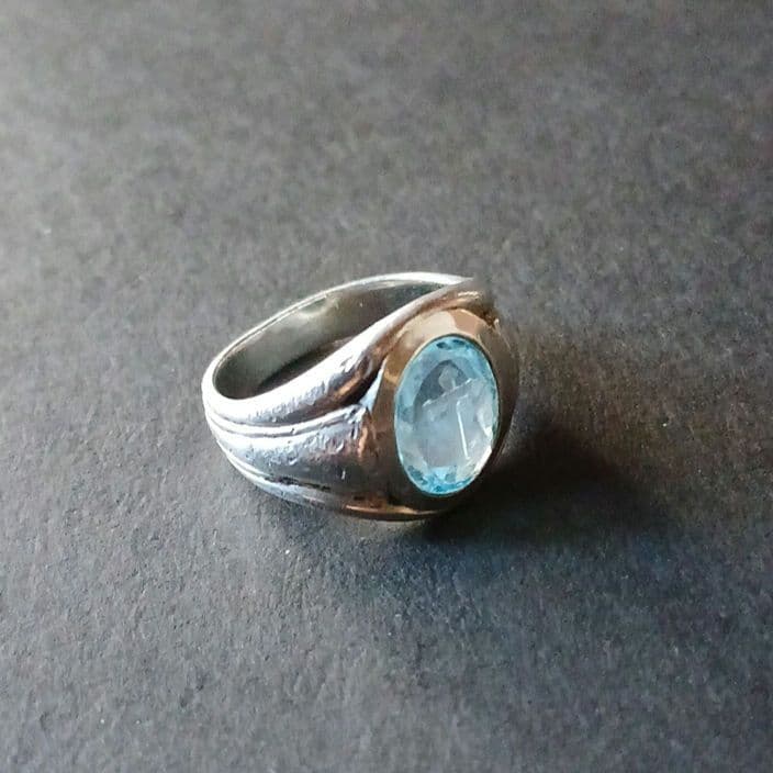 クロスモチーフリング　シルバー925