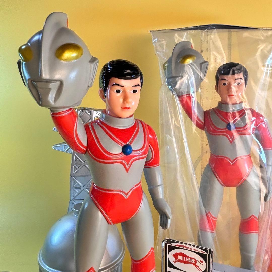 帰ってきたウルトラマン 【ブルマァク 】マスク取れ 大　昭和レトロカラー未開封品