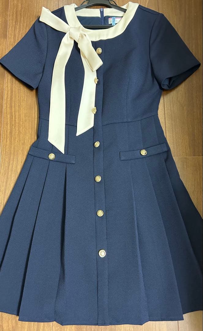 【GINZA COUTURE/銀座クチュール】　バイカラードレス