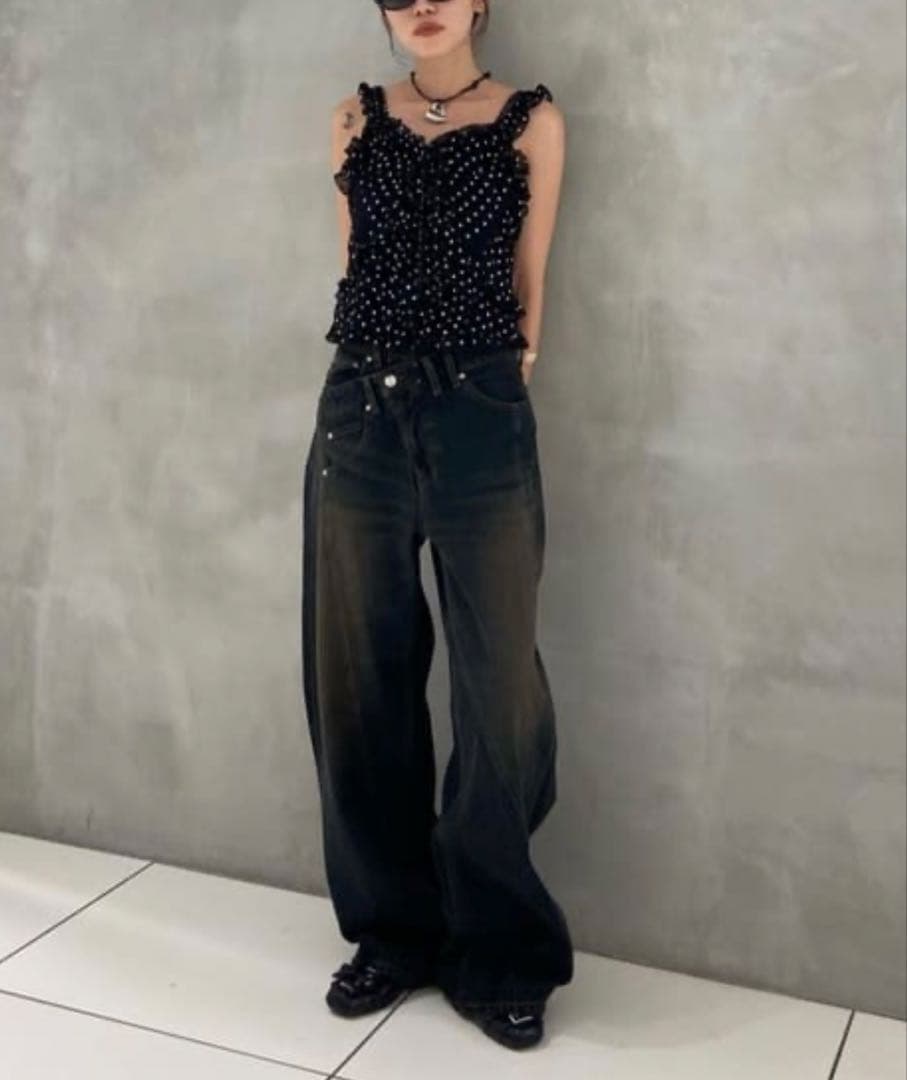 SLY SHEER SQUEEZE CAMI トップス