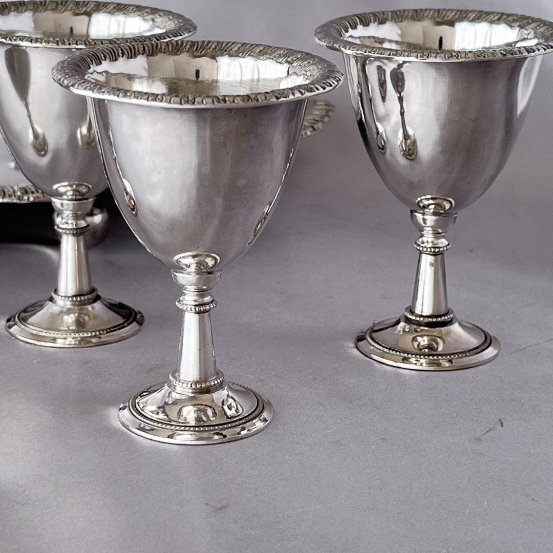 英国】ビクトリアンのエッグクルーゼ エッグカップ/スタンド/スプーン