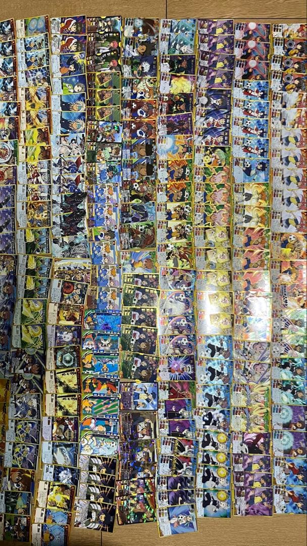イナズマイレブン トレーディングカード まとめ売り 約300枚 SR多数