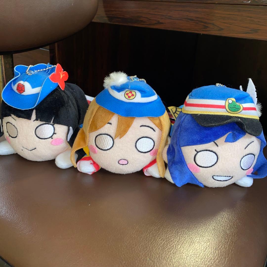 ラブライブサンシャイン　松浦果南　happy party train 寝そべり