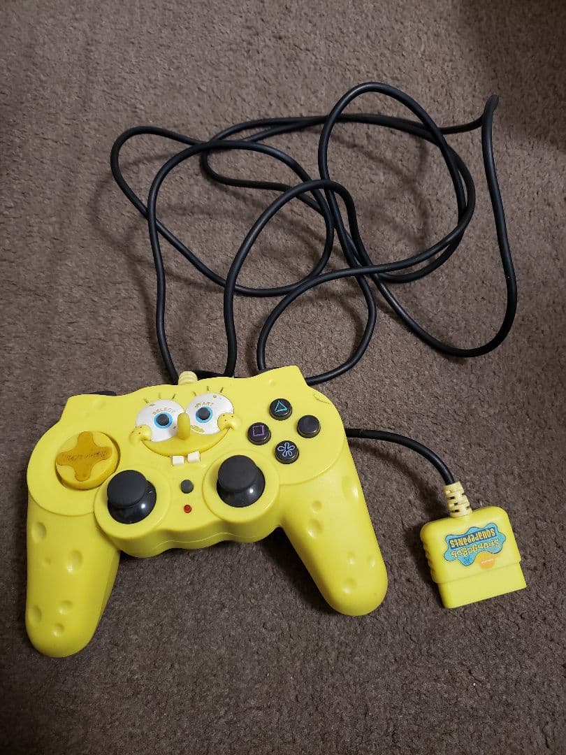 2003年スポンジボブゲームコントローラージャンク品ヴィンテージ USA