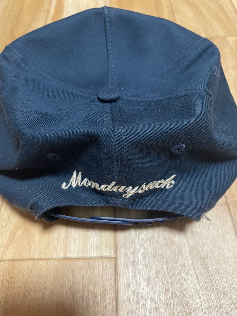 Mondaysuck マンデーサック ネイビー ヤンキース キャップ - メルカリ