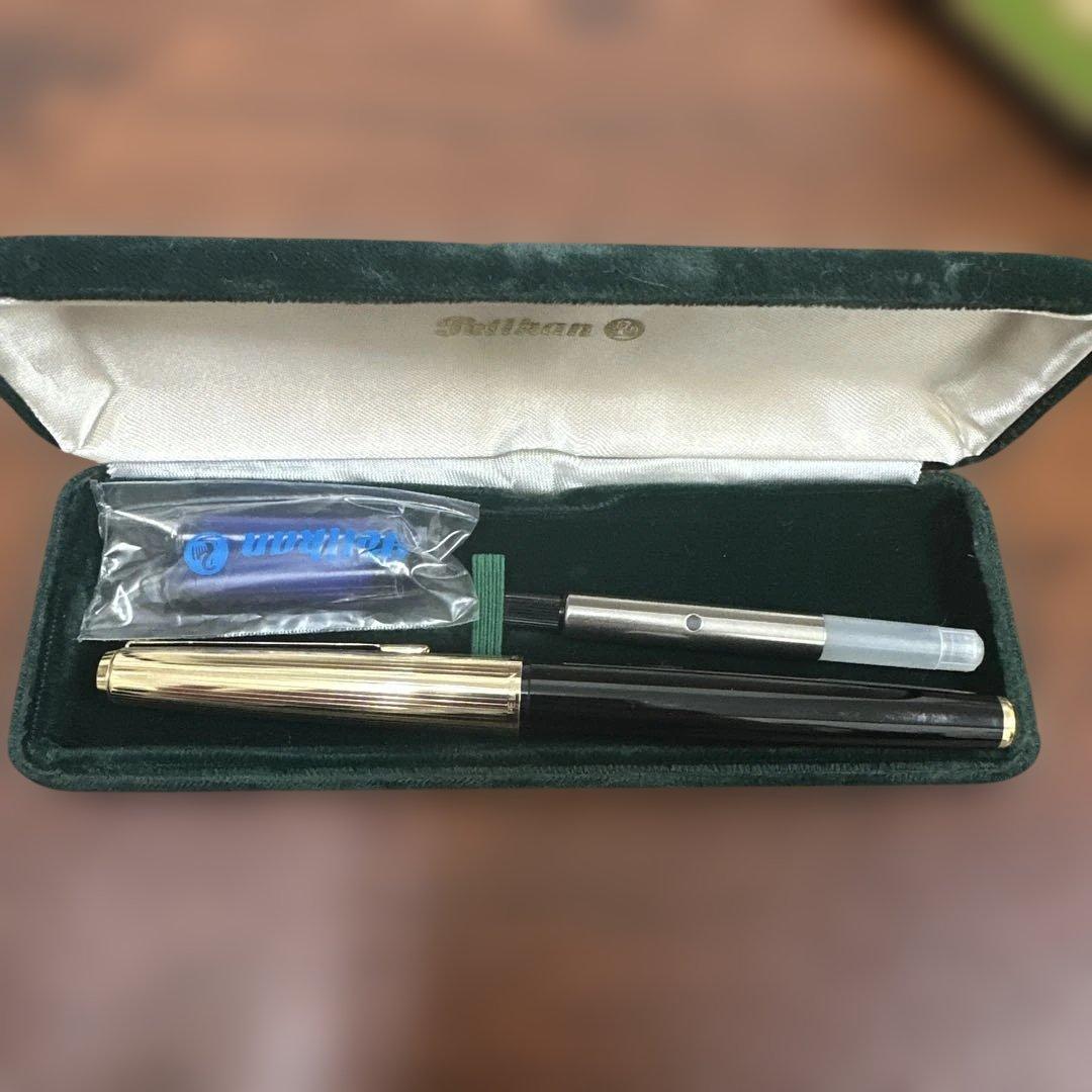 良品 ペリカン M250 万年筆 18Cニブ F 純正箱付 【良品 【良品】