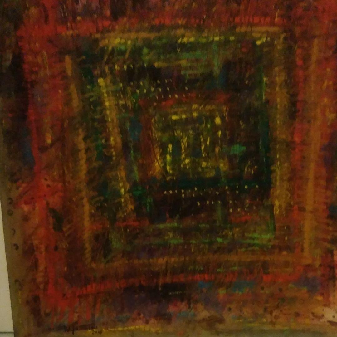 水彩画　印象10 F8号