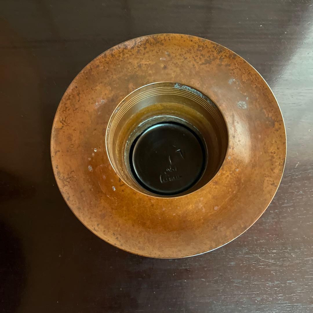 遠州流 七世好「萬物」花器 銅製 - www.properties-gate.com