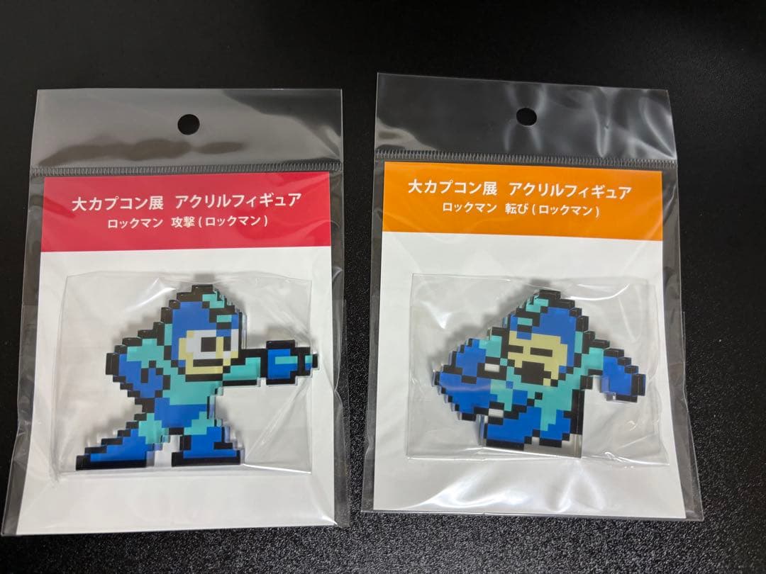 大カプコン展 ロックマン アクリルフィギュア2点セット - メルカリ