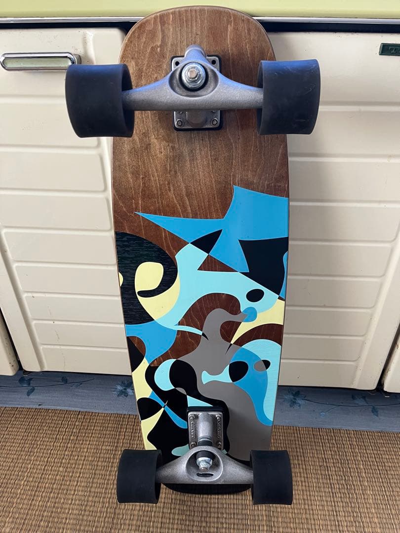 カーバースケートボード。CX4トラック。30 Blue Ray