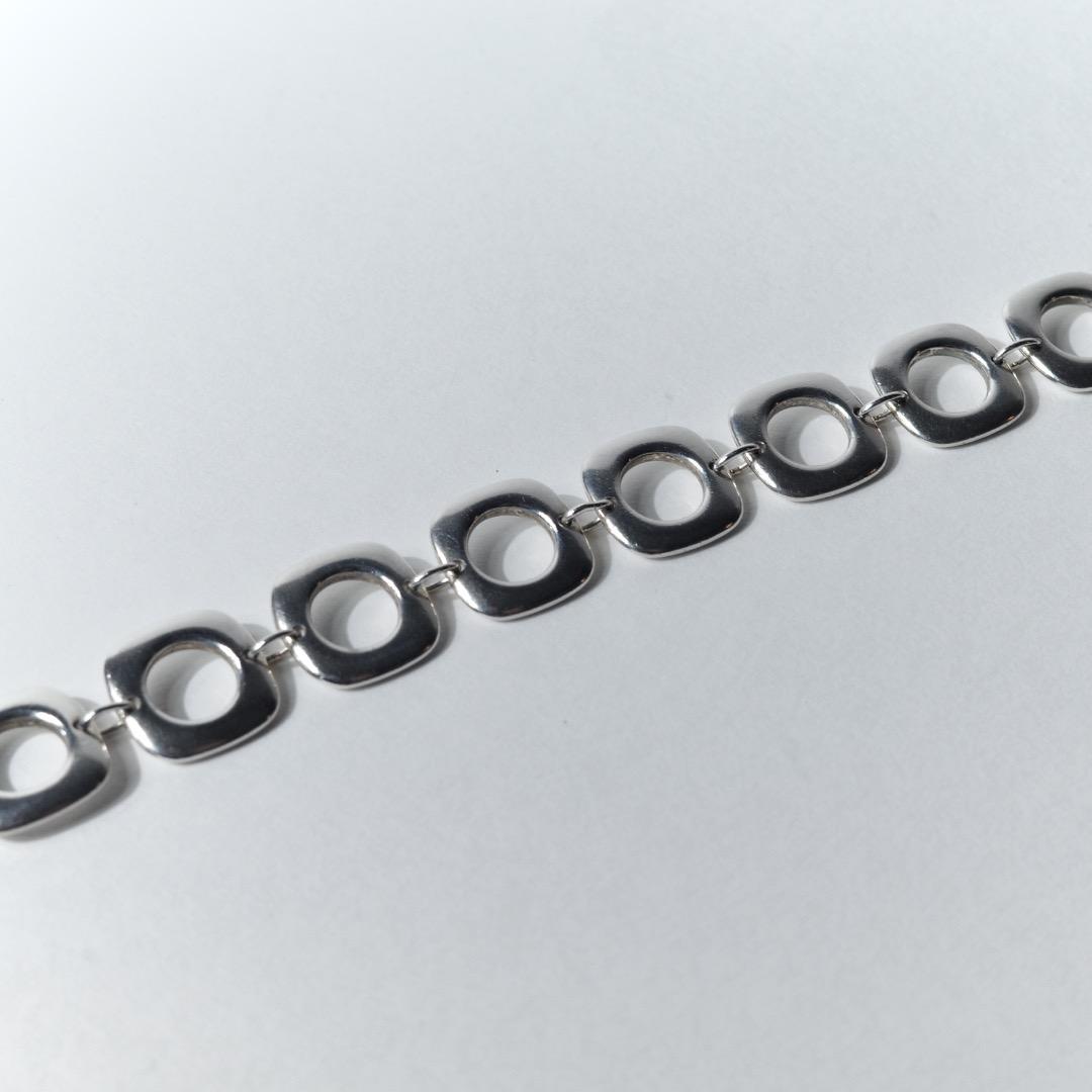 アクセサリー OLD \"TIFFANY&CO\" SQUARE CUSHION BRACELET