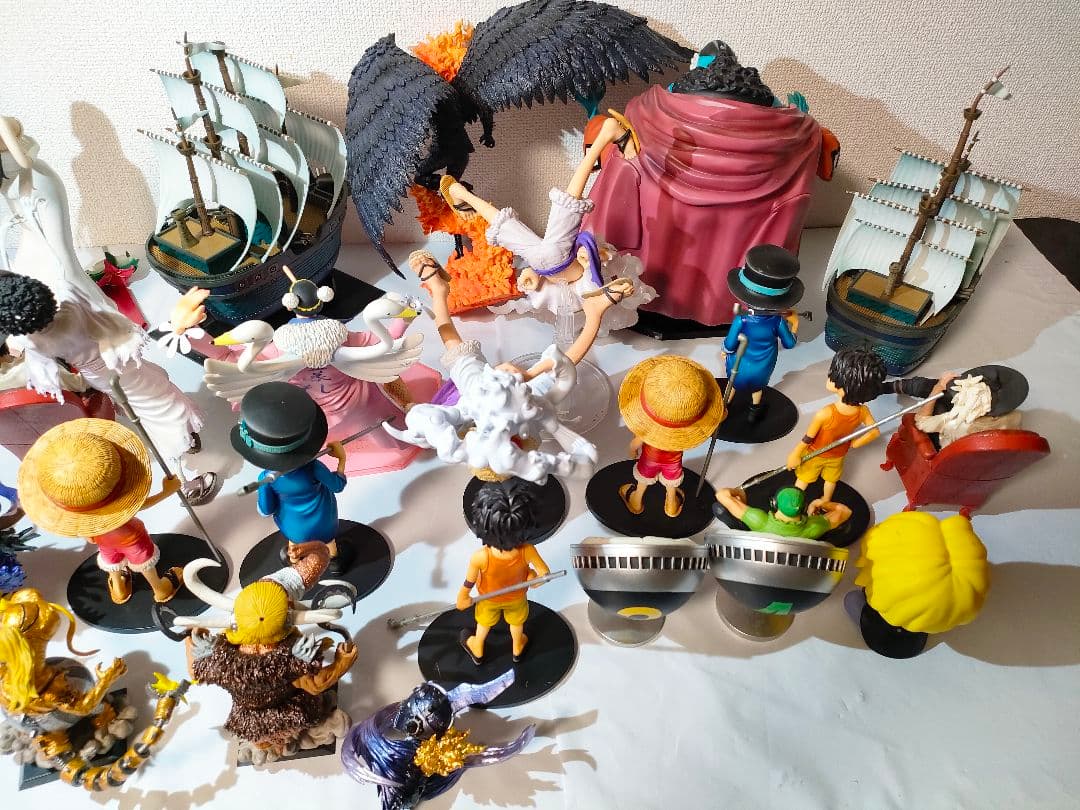 ☆ ワンピースフィギュア まとめ売り ルフィ エース サボ ジンベエ