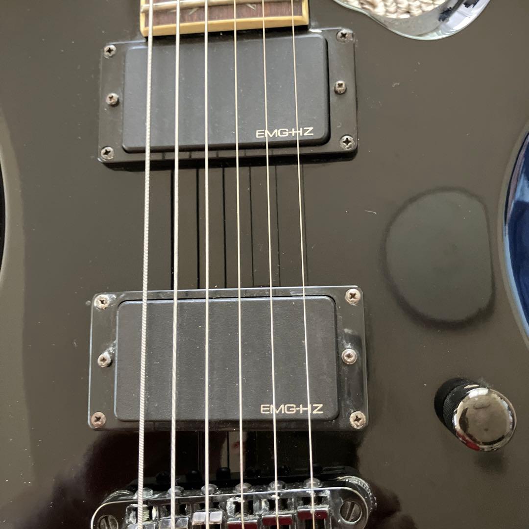 LTD エレキギター AX-350　スルーネック EMG搭載