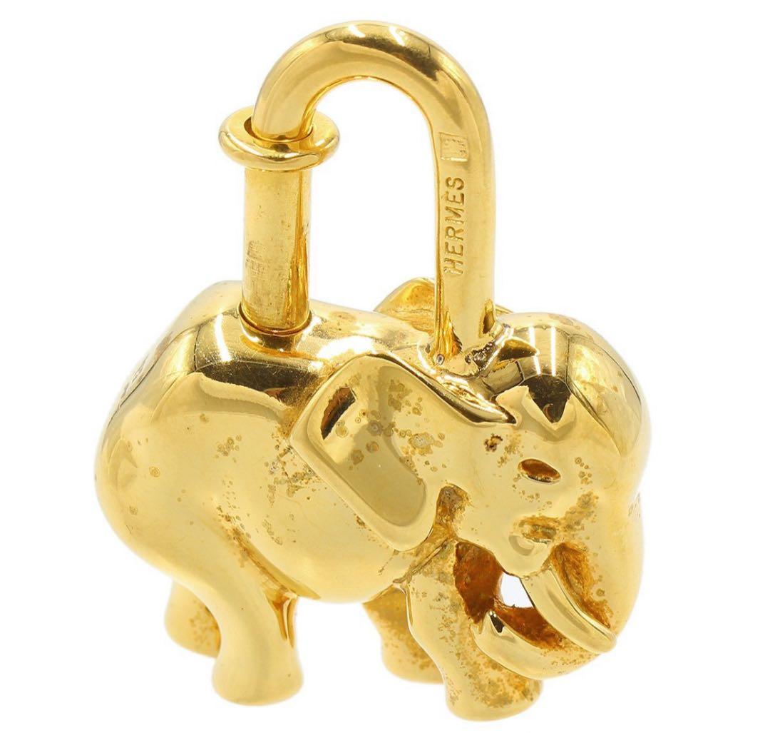 N2429 美品!! エルメス エレファント ゾウ 象 カデナ - メルカリ