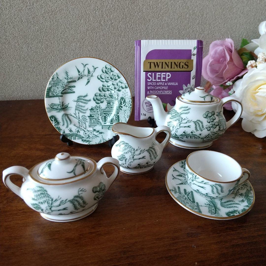 コールポート ウィロー ミニチュアティーセット コールポート ウィロー ミニチュアティーセット - メルカリ