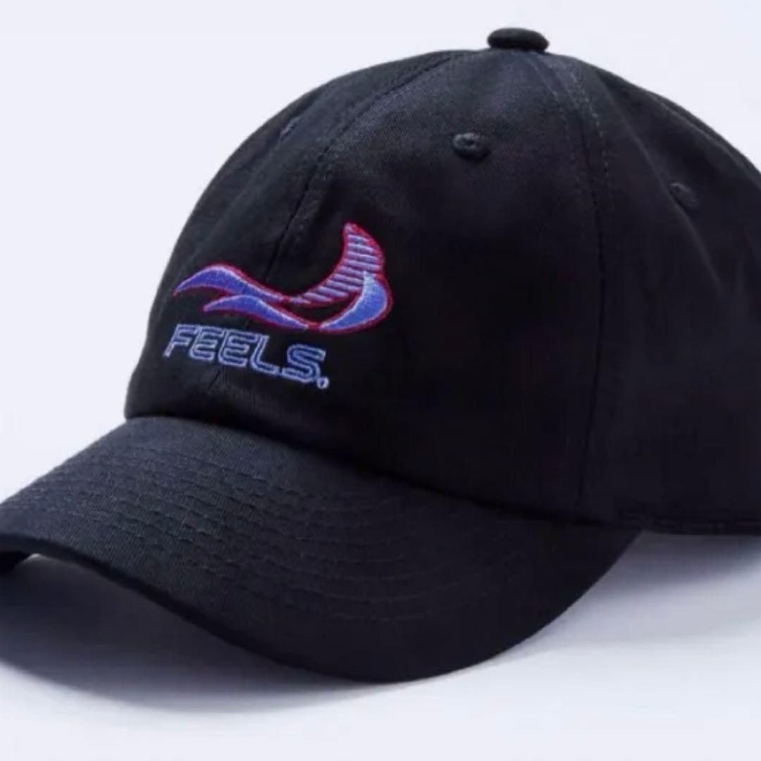 即完売 FEELS. LOGO CAP BLACK 上杉柊平