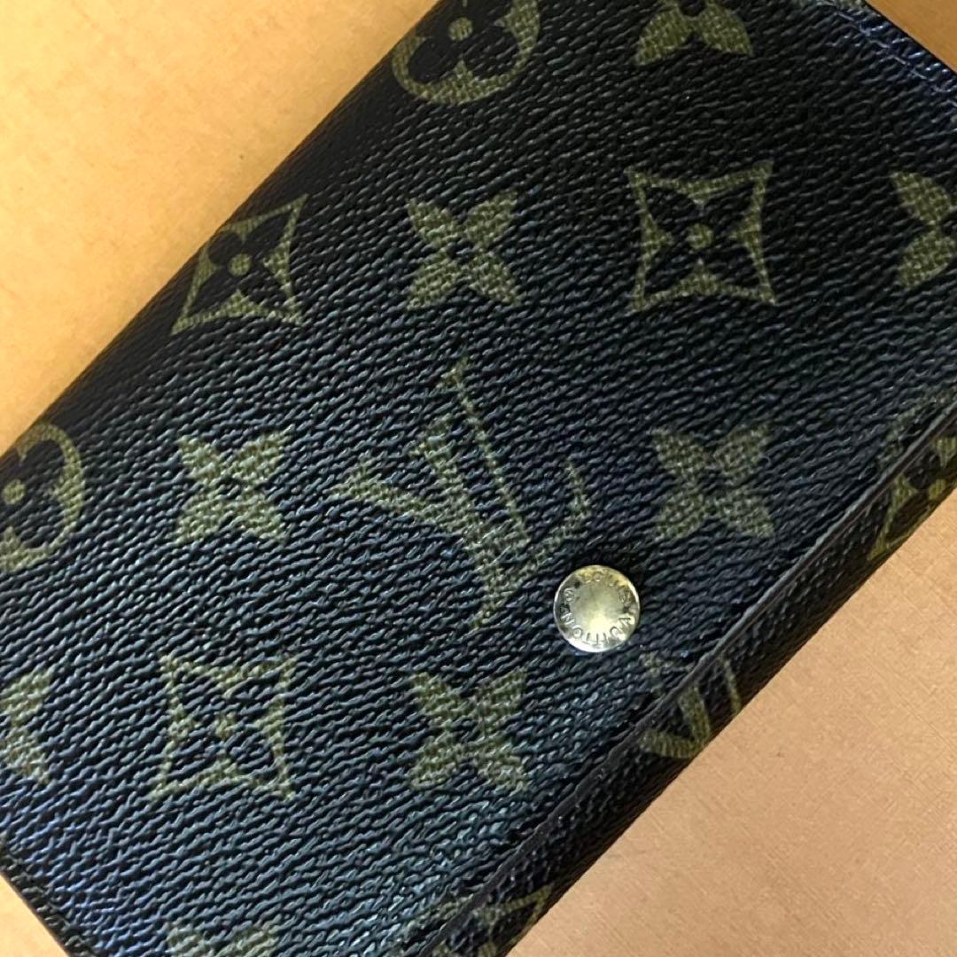 LOUIS VUITTON モノグラム トレゾール L字折り財布 内側リペア❣️