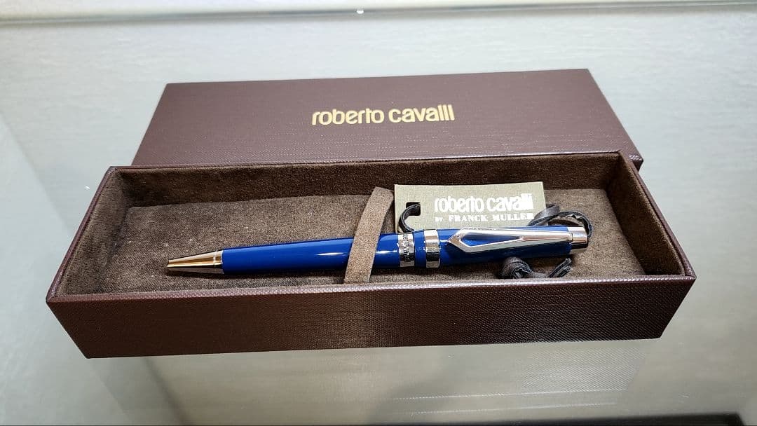 roberto cavalli ボールペン Franck Muller 青 roberto cavalli BY
