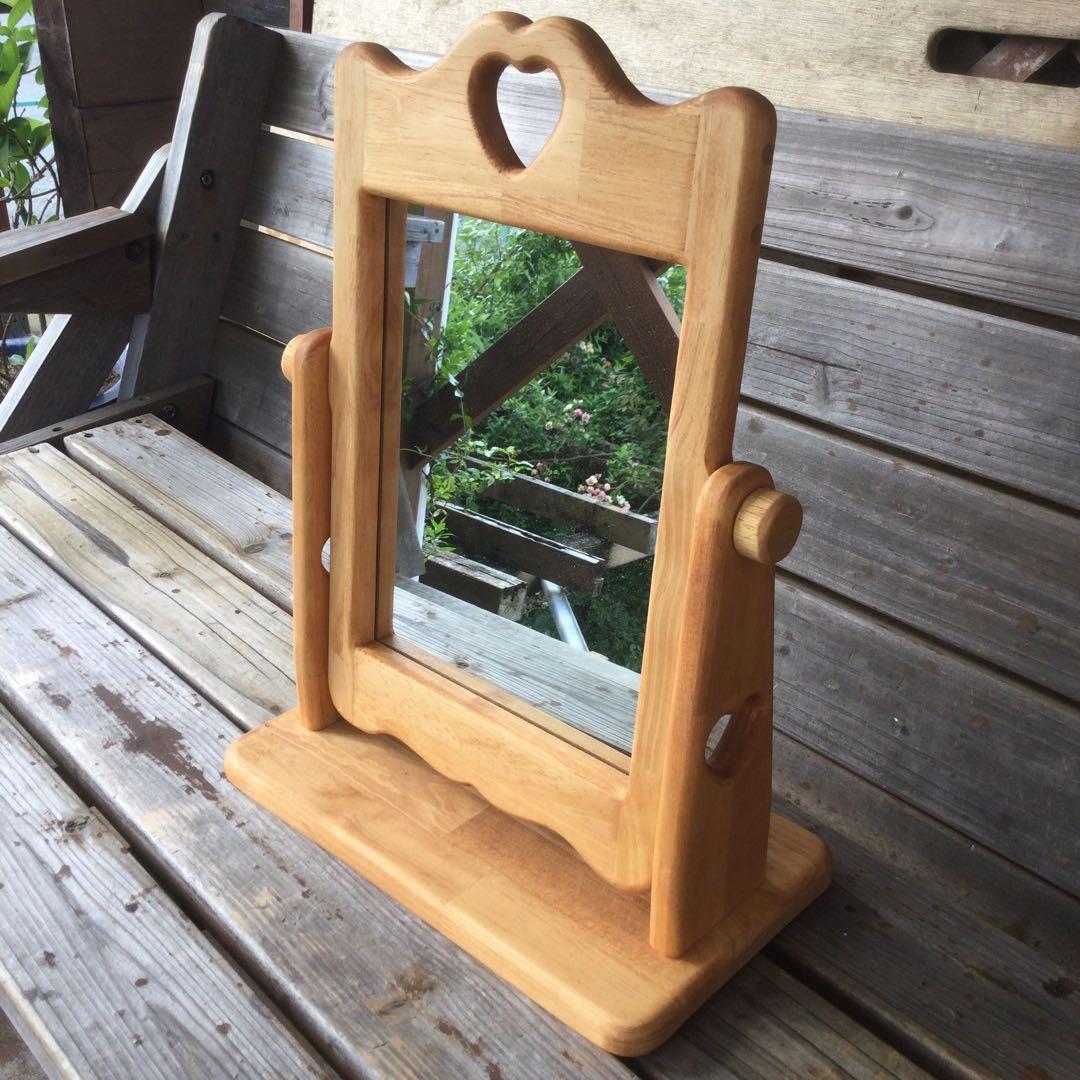 専用ページ♡ アメリカンカントリー雑貨 カントリーハート　卓上ミラー アメリカンカントリー雑貨 カントリーハート 卓上ミラー