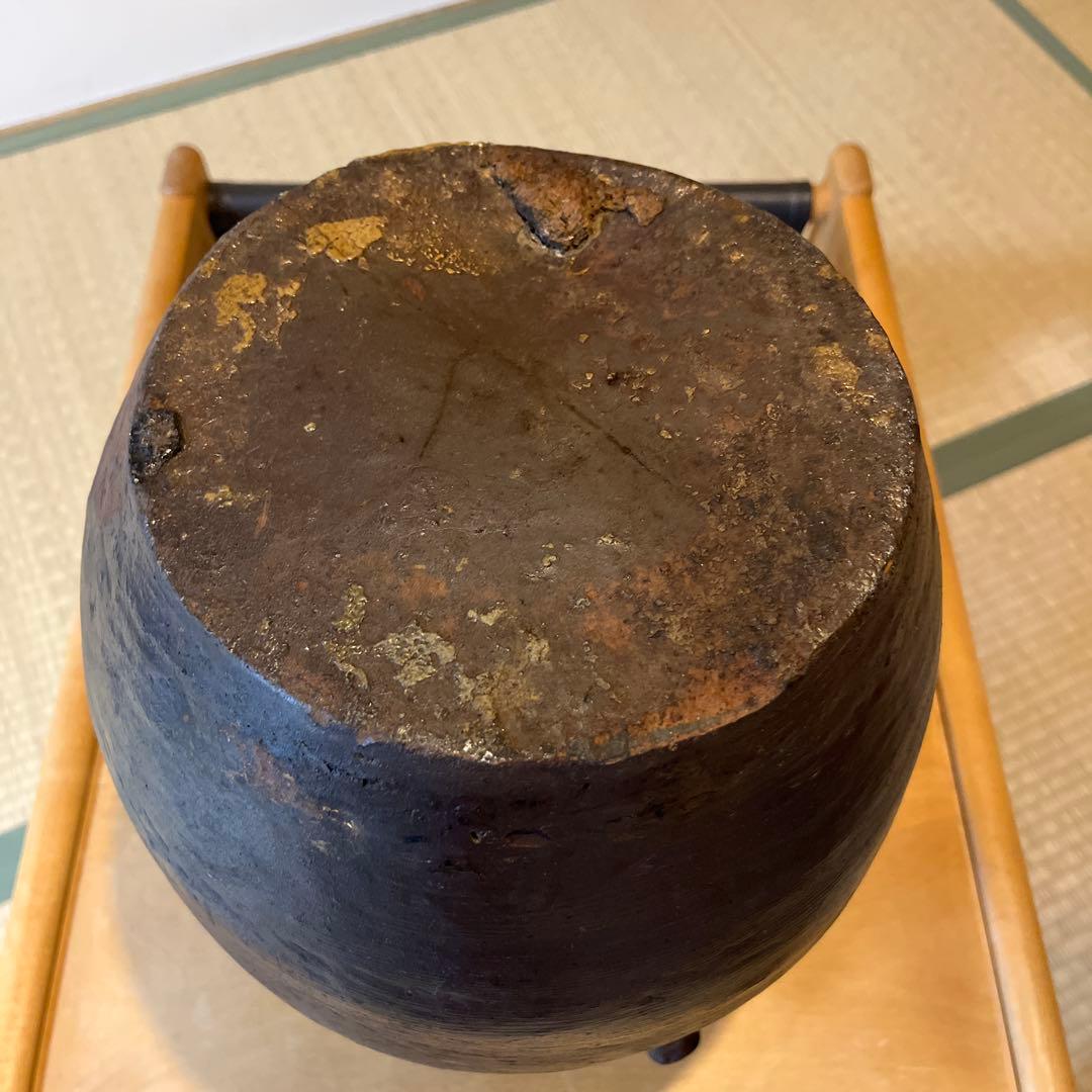 稀少 種子島 能野焼き 能野焼 雲助壺 壺 陶芸 陶器 民藝 民芸 骨董