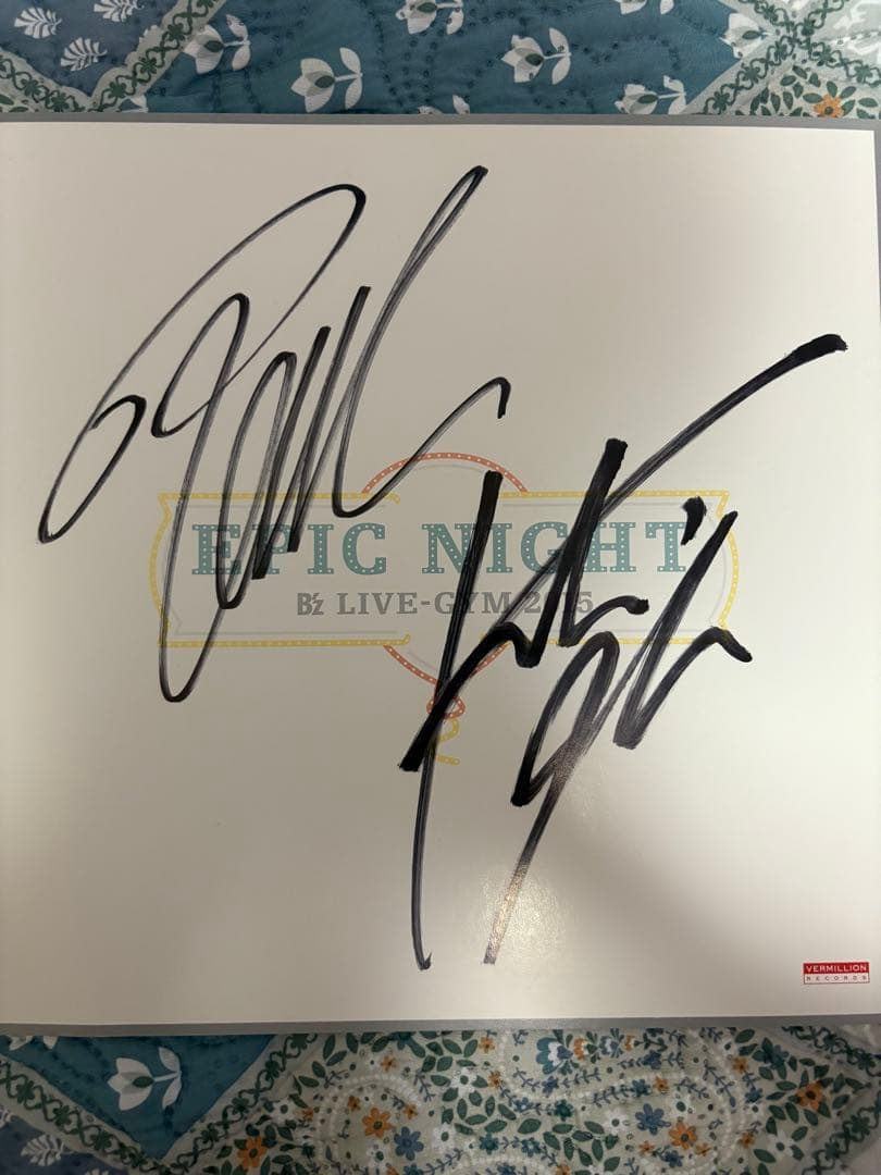 稲葉浩志サイン