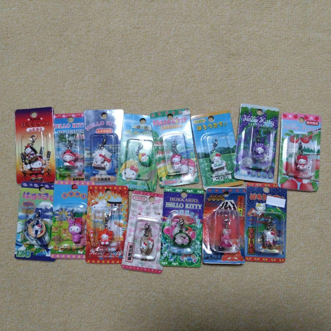 ハロー キティ ラバーマスコット47都道府県コンプリートセット ハロー