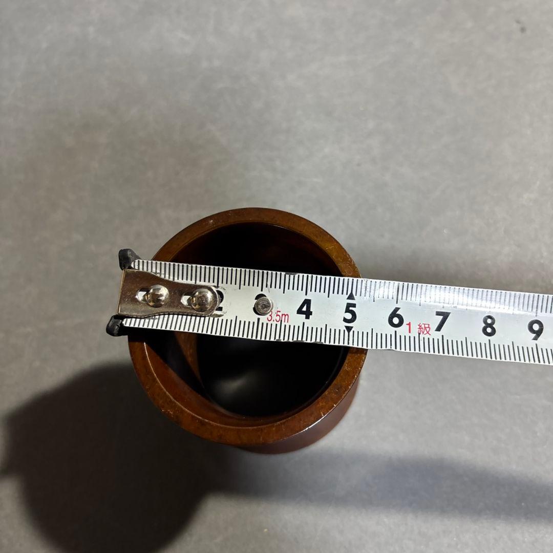 茶道具 人間国宝 角谷一圭 唐銅 松葉 蓋置 共箱